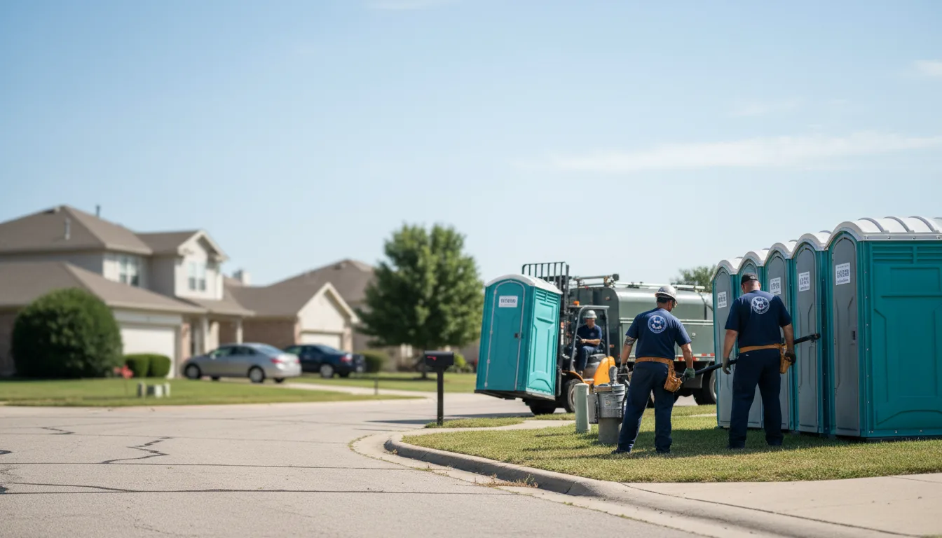 Porta Potty Rental in Georgetown, TX near me